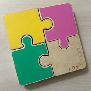 Lovevery Chunky Wooden Jigsaw Puzzle